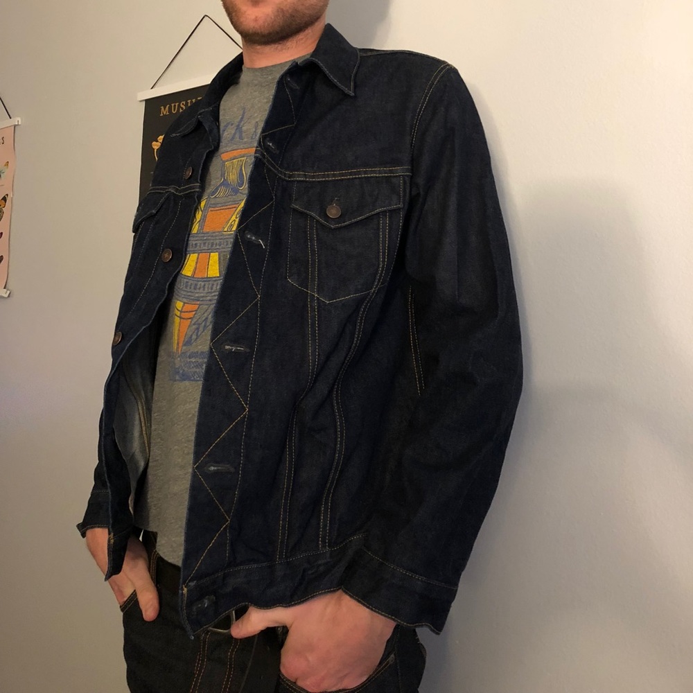 Dark denim jacket